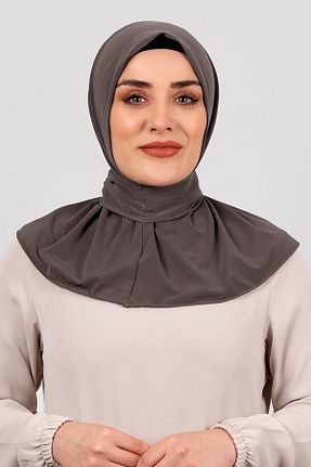 روسری قهوه ای ساده HÜRREM BONE - کد 208526783