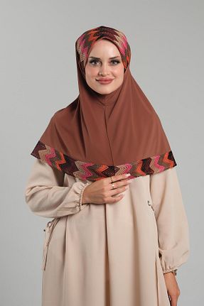 روسری قهوه ای ساده HÜRREM BONE - کد 875701411