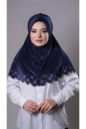روسری سرمه ای ساده HÜRREM BONE - کد 772200311