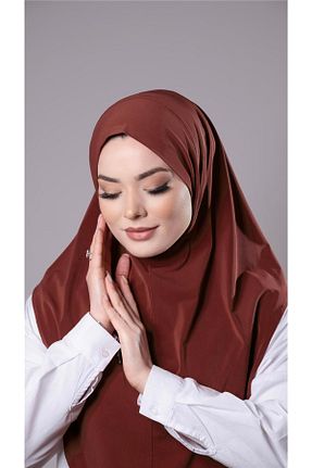 روسری نارنجی ساده HÜRREM BONE - کد 772200699