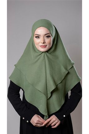 روسری سبز پنبه ای HÜRREM BONE - کد 772200295