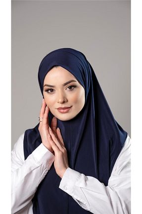 روسری سرمه ای ساده HÜRREM BONE - کد 772200613