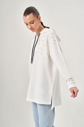 سوئیشرت نباتی زنانه ساده Mizalle - کد 681072460