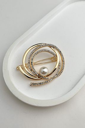گیره سر طلائی زنانه Modex - کد 168113785