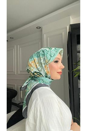 روسری طوسی 90 x 90 Onur - کد 875725946