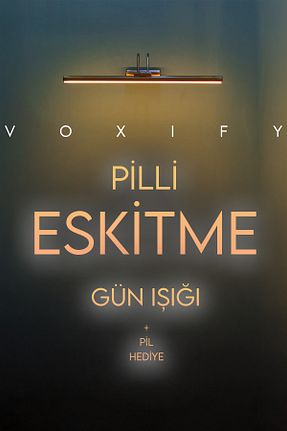 چراغ دیواری قهوه ای کروم Voxify - کد 875726392