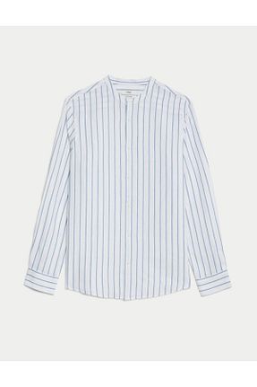پیراهن سفید مردانه رگولار Marks & Spencer - کد 814767227