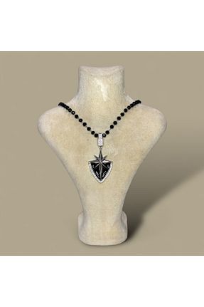 گردنبند استیل ( فولاد ) مشکی زنانه استیل (فولاد) Home - کد 875746010