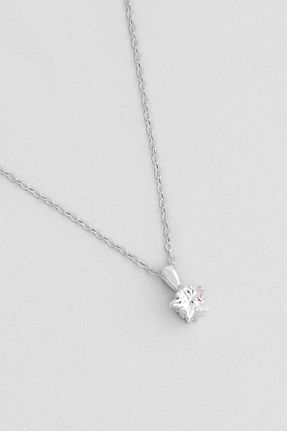 گردنبند نقره سفید زنانه 925 عیار So Chic - کد 148049394