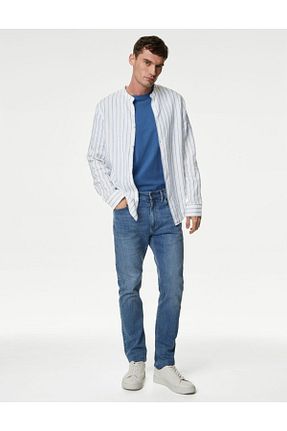 پیراهن سفید مردانه رگولار Marks & Spencer - کد 814767227