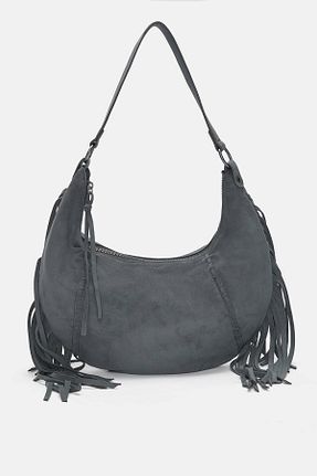 کیف دوشی طوسی زنانه پلی استر Pull & Bear - کد 875773076