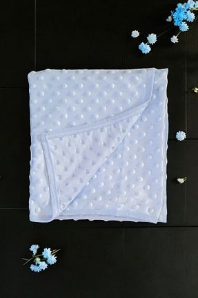 پتوی کودک و نوزاد آبی پنبه ای Lui Baby - کد 874084004