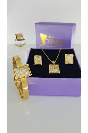 ست استیل طلائی زنانه استیل (فولاد) SONES - کد 875804358