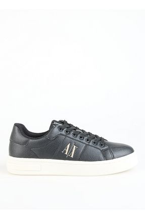 کفش اسنیکر مشکی زنانه بند دار Armani Exchange - کد 875882574