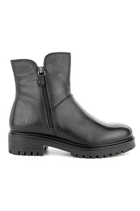بوت / نیم بوت مشکی زنانه چرم خالص Hush Puppies - کد 872374134