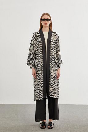 ست بالاتنه و پائین تنه حجاب مشکی زنانه رگولار Zühre - کد 816120063