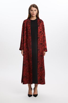 ست بالاتنه و پائین تنه زرشکی زنانه بافتنی Zühre - کد 875900446