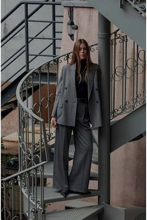 کت طوسی زنانه Relaxed Tailors Room - کد 875905538