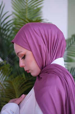 شال صورتی زنانه پنبه ای Zenica - کد 876854347