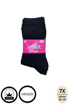 جوراب مشکی زنانه پنبه ای vtex socks - کد 875916579