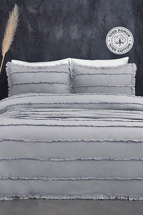 روتختی دونفره سفید پنبه ای Evlen Home Collection - کد 875925948