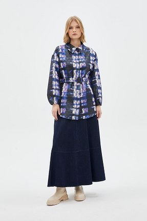 کت بنفش زنانه رگولار Zühre - کد 875929288