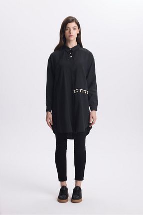 تونیک مشکی زنانه بافتنی Zühre - کد 875928550
