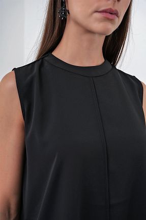 تونیک مشکی زنانه بافتنی Zühre - کد 875928554