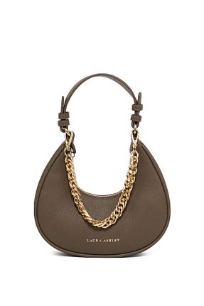 کیف دوشی قرمز زنانه پارچه ای Laura Ashley - کد 875931236