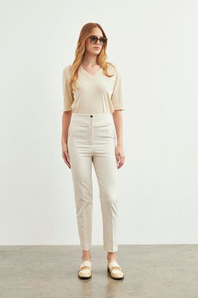 شلوار طوسی زنانه پارچه Zühre - کد 834247855