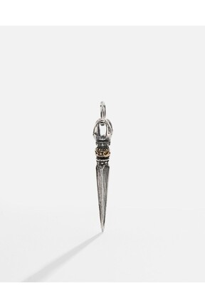 گردنبند نقره مشکی مردانه 925 عیار MEKS JEWELS - کد 875954249