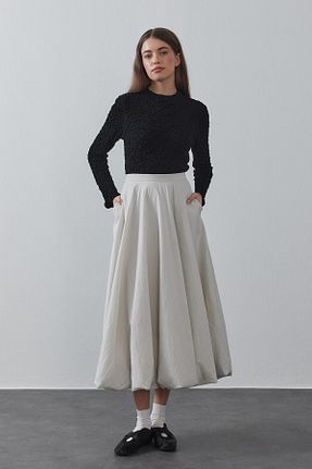 دامن حجاب طوسی زنانه Balon Tailors Room - کد 875950425