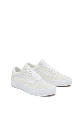 کفش اسنیکر بژ زنانه بند دار Vans - کد 804760101