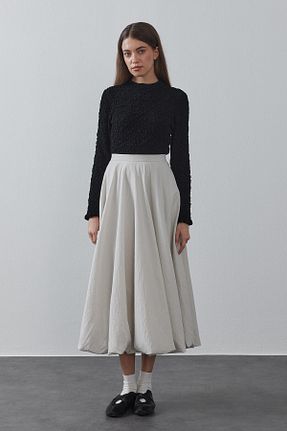 دامن حجاب طوسی زنانه Balon Tailors Room - کد 875950425