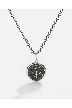 گردنبند نقره مشکی مردانه 925 عیار MEKS JEWELS - کد 875963914