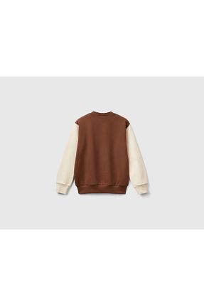 سوئیشرت قرمز بچه گانه Slogan United Colors of Benetton - کد 870015960