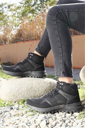 بوت / نیم بوت مشکی مردانه تریکو Jump - کد 875958331