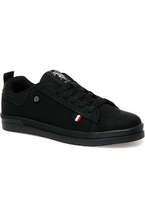 کفش اسنیکر مشکی مردانه بند دار U.S. Polo Assn. - کد 412369826
