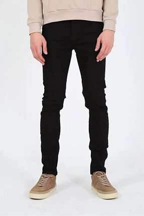 شلوار جین مشکی مردانه پاچه تنگ Twister Jeans - کد 875983822