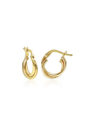 گوشواره طلا زرد زنانه 14 عیار Altınkesesi - کد 344311641