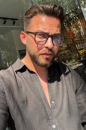 عینک محافظ نور آبی مشکی مردانه پلاستیک FALAN EYEWEAR - کد 876130389