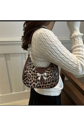 کیف دستی قهوه ای زنانه سایز متوسط Sheinside - کد 876133875