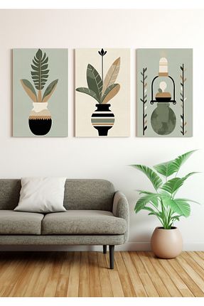 تابلو خاکی پلی استر Design Art House - کد 876173124