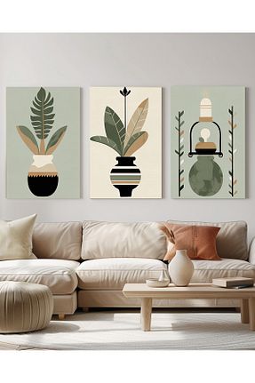 تابلو خاکی پلی استر Design Art House - کد 876173124