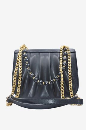 کیف دوشی مشکی زنانه چرم مصنوعی BELARVS - کد 876184572