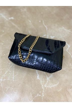 کیف پورتفوی و کلاچ مشکی زنانه چرم مصنوعی İNCİ AKSESUAR - کد 876217188