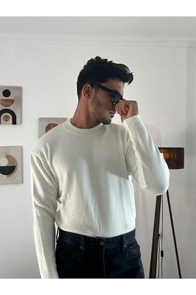 پلیور نباتی مردانه ساده STECCA - کد 876187109