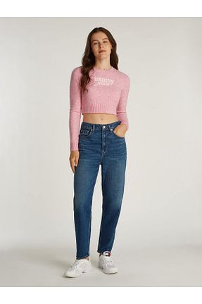 شلوار جین مشکی زنانه پاچه ساده Tommy Hilfiger - کد 876217693