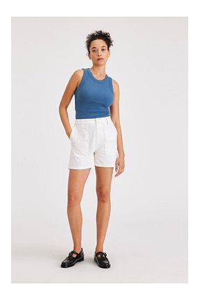 شلوارک و برمودا سفید زنانه رگولار Dockers - کد 822166818