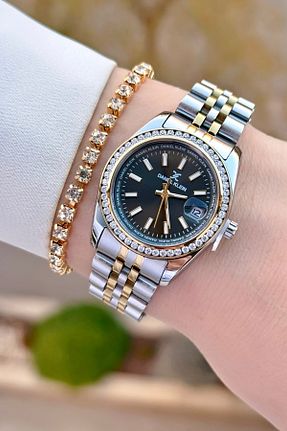ساعت مچی طلائی زنانه 26-30 میلی متر Daniel Klein - کد 878754080